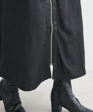 Green Parks ・ＳＵＧＡＲ　ＳＰＯＯＮ　ミリタリーフレアスカート Black