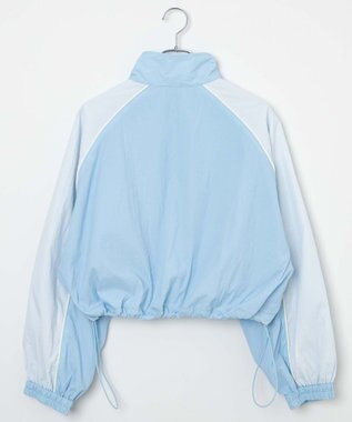 WEGO ナイロントラックブルゾン サックス