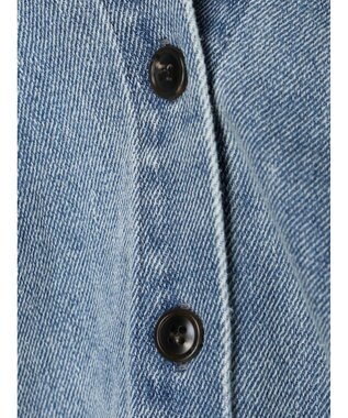 CRAFT STANDARD BOUTIQUE デニムギャザーヨークブラウス Sax