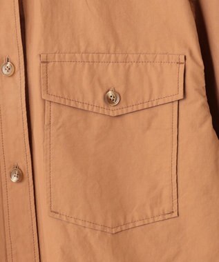 J.PRESS YORK STREET 【WOMEN】ミリタリーシャツジャケット オレンジ系