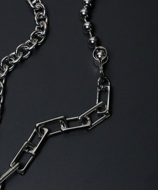 WEGO Mミックスチェーンネックレス 柄3