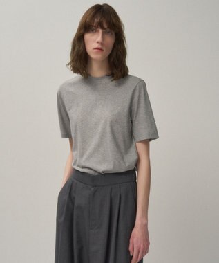 ATON 50/- ORGANIC FRESCA | スタンダードＴシャツ TOP GRAY