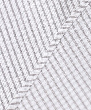 GOTAIRIKU 春夏向け【形態安定】SUMMERPREMIUMPLEATS_ボタンダウン 半袖ドレスシャツ（ストライプ） ライトグレー系4