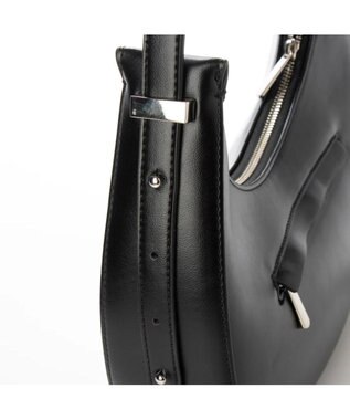 UNBILLION cachecache 三日月形ワンショルダー ブラック