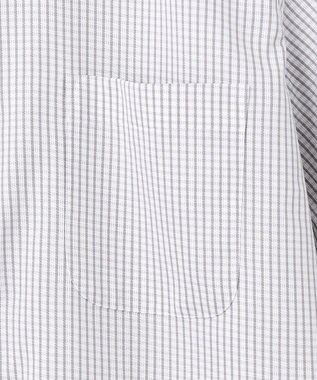 GOTAIRIKU 春夏向け【形態安定】SUMMERPREMIUMPLEATS_ボタンダウン 半袖ドレスシャツ（ストライプ） ライトグレー系4