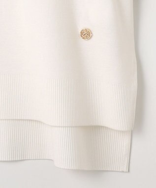 組曲 S 【WEB限定】セーターマシーン リラクシーニットTシャツ アイボリー系