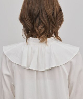 GRACE CONTINENTAL レースコンビフリルカフタンワンピース キナリ