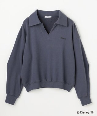 ANY 【ディズニー】ミッキーマウス／レトロスウェット ネイビー