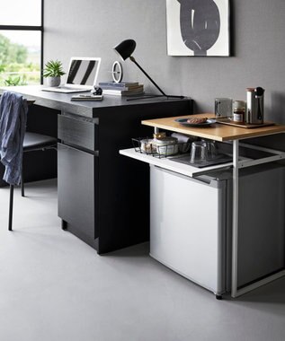 tower 引き出し付き冷蔵庫上ラック タワー 45L用 ホワイト