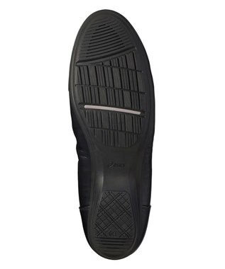 ASICS WALKING ペダラ レディース 2E 2.0cmヒール ブラック系