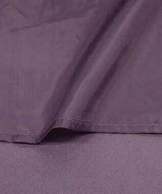 Tiaclasse 【洗える】裾に向かってエレガントに広がる美光沢フレアワンピース ピンクモカ