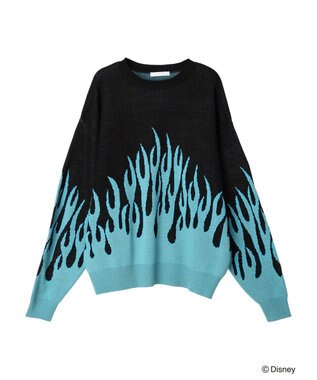 Green Parks Ｖｉｌｌａｉｎｓ／デザインニットプルオーバー Blue