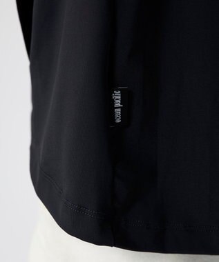 OP／FILA 【Ocean Pacific】スーパーナイロンクール｜接触冷感ラッシュパーカー ブラック