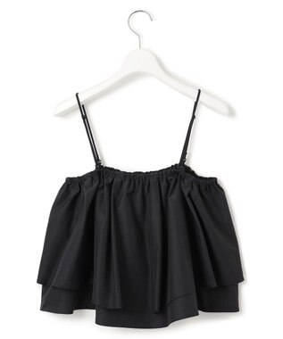 23区 S 【洗える】マルチタフタ ビスチェ ブラック系