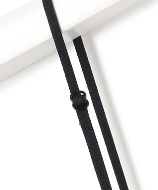 23区 S 【洗える】マルチタフタ ビスチェ ブラック系