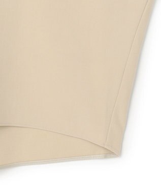 UNFILO マイビューティ キーネックブラウス ベージュ