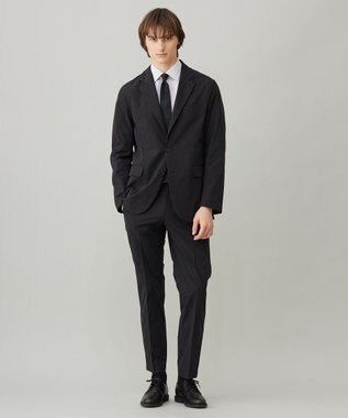 UNFILO MENS 【7つの機能付き】FINE MOVE スマート テーラード ジャケット ブラック