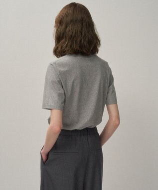 ATON 50/- ORGANIC FRESCA | スタンダードＴシャツ TOP GRAY