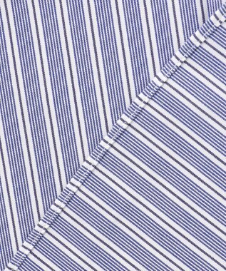 J.PRESS MEN 【PREMIUM PREATS / 形態安定】イングリッシュストライプ ドレスシャツ / レギュラー ネイビー系1