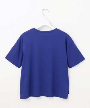 23区 【GLOW8月号掲載/接触冷感】半袖 クロップド IT TEE [WEB限定]ブルー系