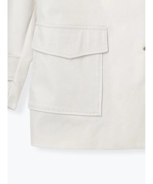 Te chichi メタルバックルカバーオール アイボリー