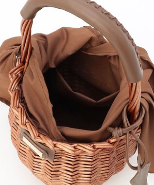 LA BAGAGERIE LA BAGAGERIE×Chiyo カゴバッグ チョコ