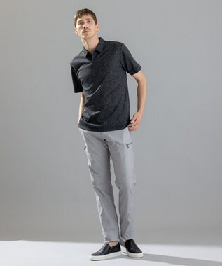 JOSEPH HOMME  リネンドビージャージー　スキッパー グレー系