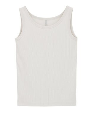 AMERICAN HOLIC テレコタンクトップ Ivory