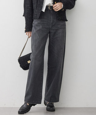 【滝沢眞規子さん着用/VERY掲載/洗える】23区DENIM ストレッチ ワイドパンツ