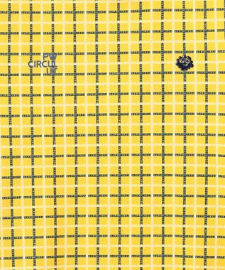 PW CIRCULUS 【UVカット / 吸水速乾 / 伸縮性抜群】【WOMEN】ＰＷロゴ＆チェックモックT ゴルフウェア レディース イエロー系5