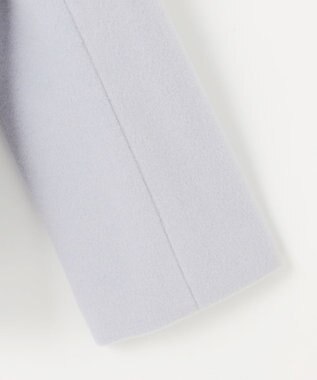 ANY SIS 【2WAY】ファインウールモッサ ショートコート 【WEB・一部店舗限定】ライトブルー