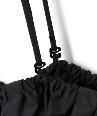 23区 S 【洗える】マルチタフタ ビスチェ ブラック系