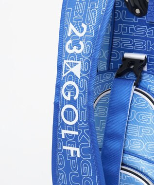 23区GOLF 【UNISEX】オリジナル変形ロゴ キャディバッグ スカイブルー系5
