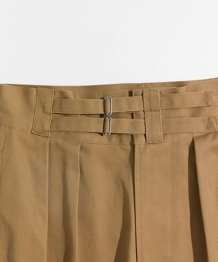 LENO DOUBLE BELTED GURKHA TROUSERS 《UNISEX》 ダブルベルトグルカパンツ BEIGE