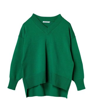 AMERICAN HOLIC エコカルットＶネックプルオーバー Green