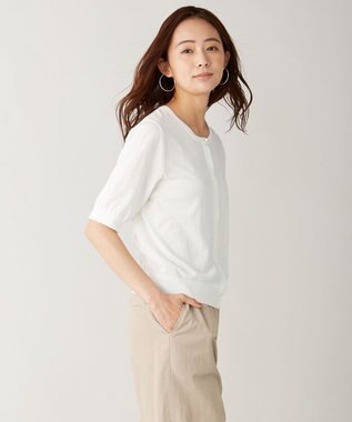 洗える 半袖クルーネック カーディガン J Press Ladies ファッション通販 公式通販 オンワード クローゼット