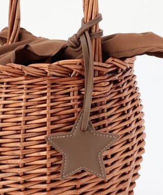 LA BAGAGERIE LA BAGAGERIE×Chiyo カゴバッグ チョコ