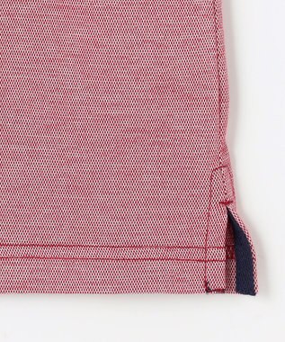 J.PRESS KIDS 【110-130cm】COOLMAX コンビボーダー リブＴシャツ レッド系