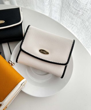 WEGO パイピングガマ口ウォレット