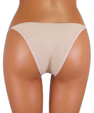 San-ai Resort（三愛水着楽園） ブラジリアン サイドクリア ショーツ S/M/Ｌ ベージュ