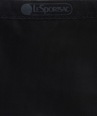 LeSportsac MEDIUM ZIP SHOULDER/ブラックシャイン ブラックシャイン