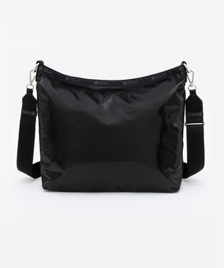 LeSportsac MEDIUM ZIP SHOULDER/ブラックシャイン ブラックシャイン