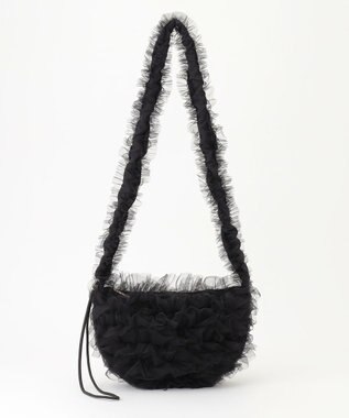 ANY SIS エアリーチュール ショルダーバッグ ライトグレー