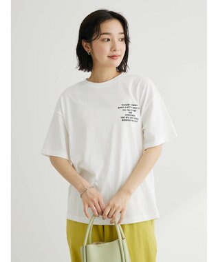 Green Parks バックフォトボックスＴシャツ Off White