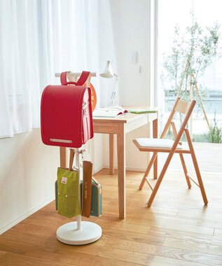 tower ランドセルスタンド スマート ホワイト ホワイト