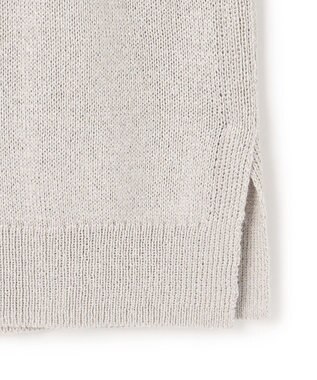 ICB L 【先行予約】 グロッシーペーパーブレンド クルーネックプルオーバー トープ