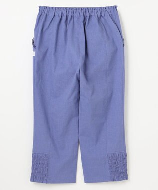 組曲 KIDS 【150-160㎝】シャーリング パンツ ブルー