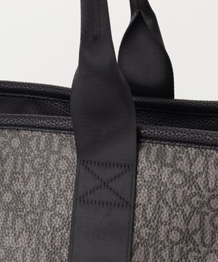 23区GOLF 【UNISEX】モノグラム トートバッグ グレー系