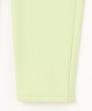 23区GOLF 冬の暖かボトム【WOMEN】ボンディング テーパードパンツ ライトグリーン系