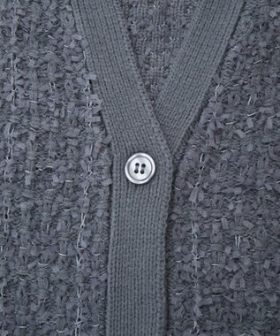 CRAFT STANDARD BOUTIQUE ツイード編みニットベスト Deep Purple